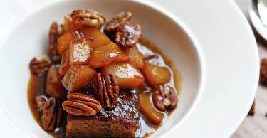 Lower-fat sticky toffee pudding recipe | delicious. magazine