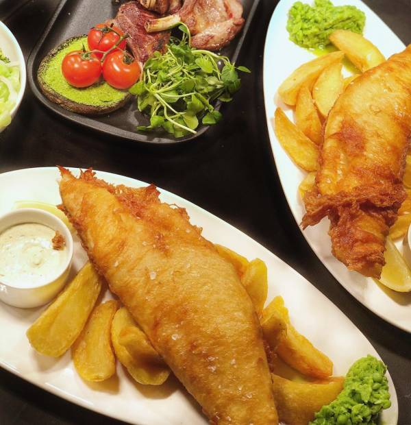 HSK fish and chips